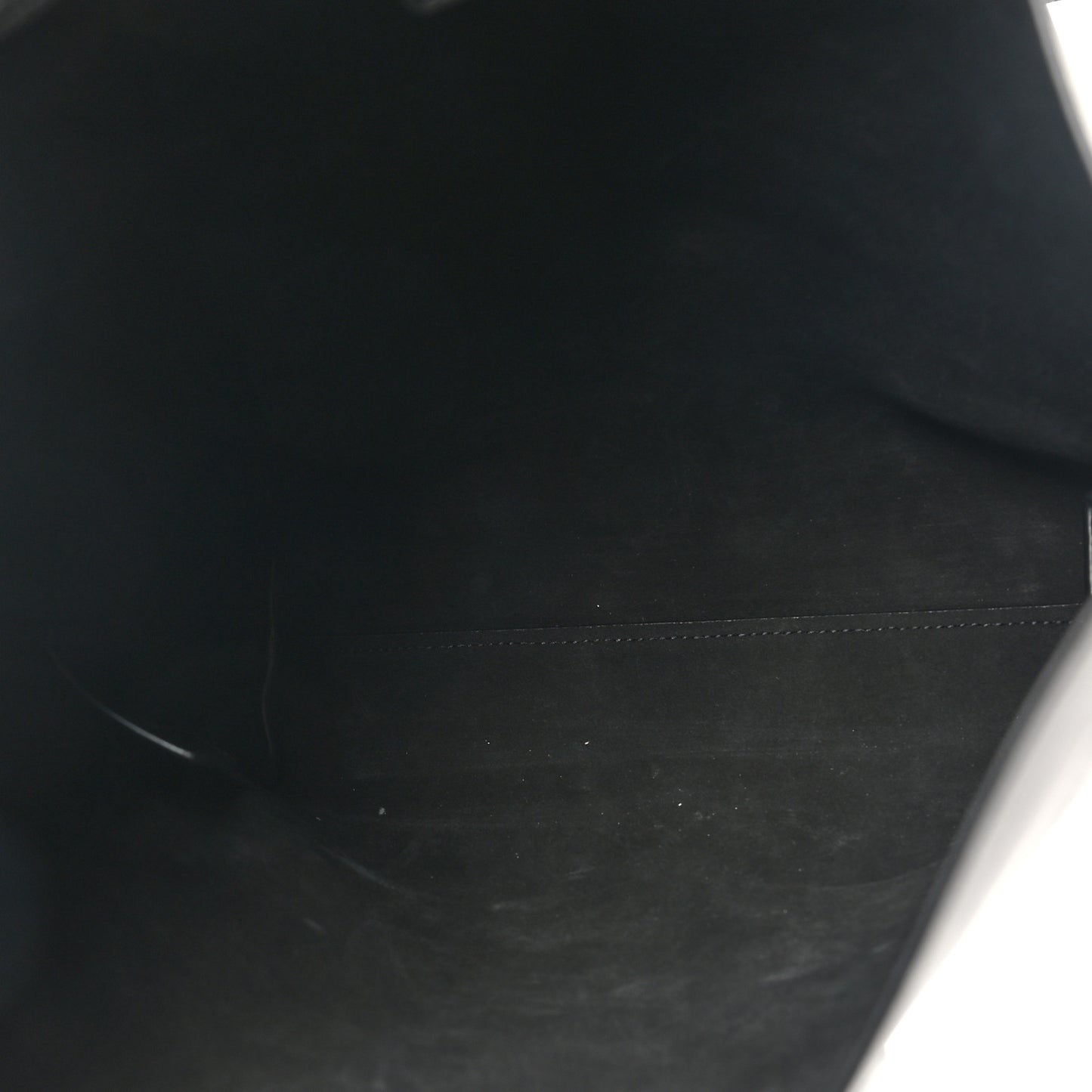 Calfskin Toy Shopping Tote Black