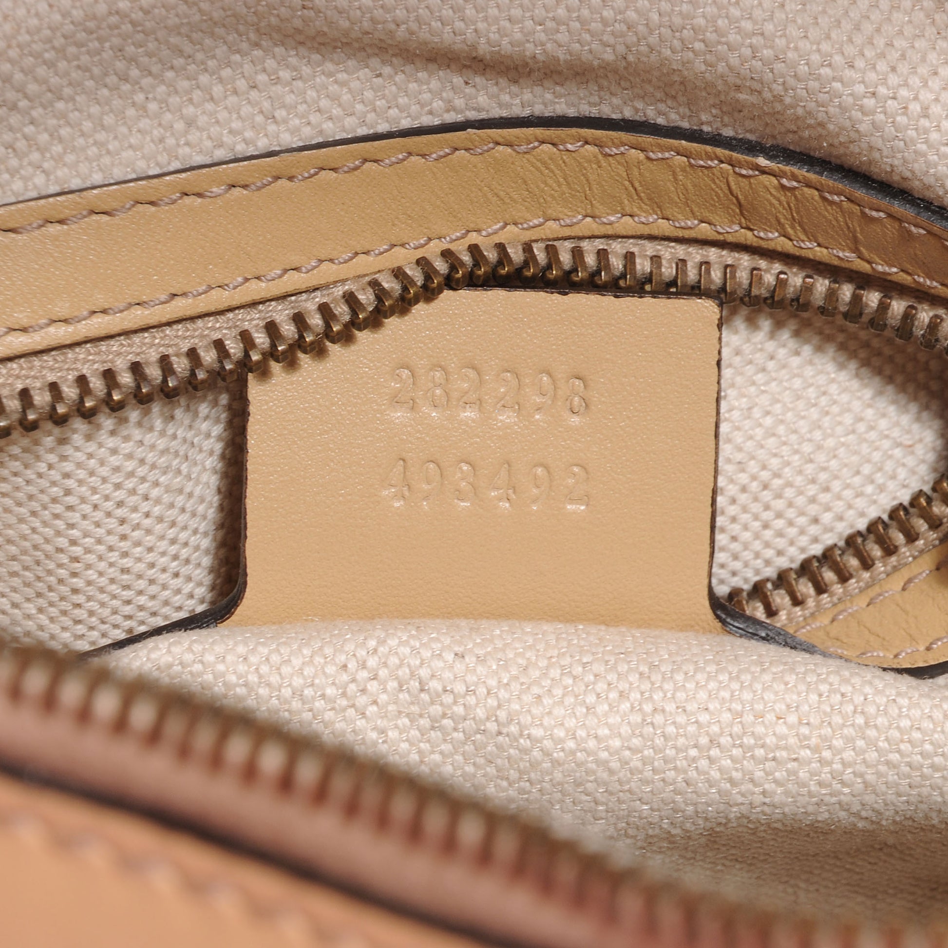 Gucci Monogram Lurex Small Scarlett Studded Interlocking G Hobo Bronze 7 of 7