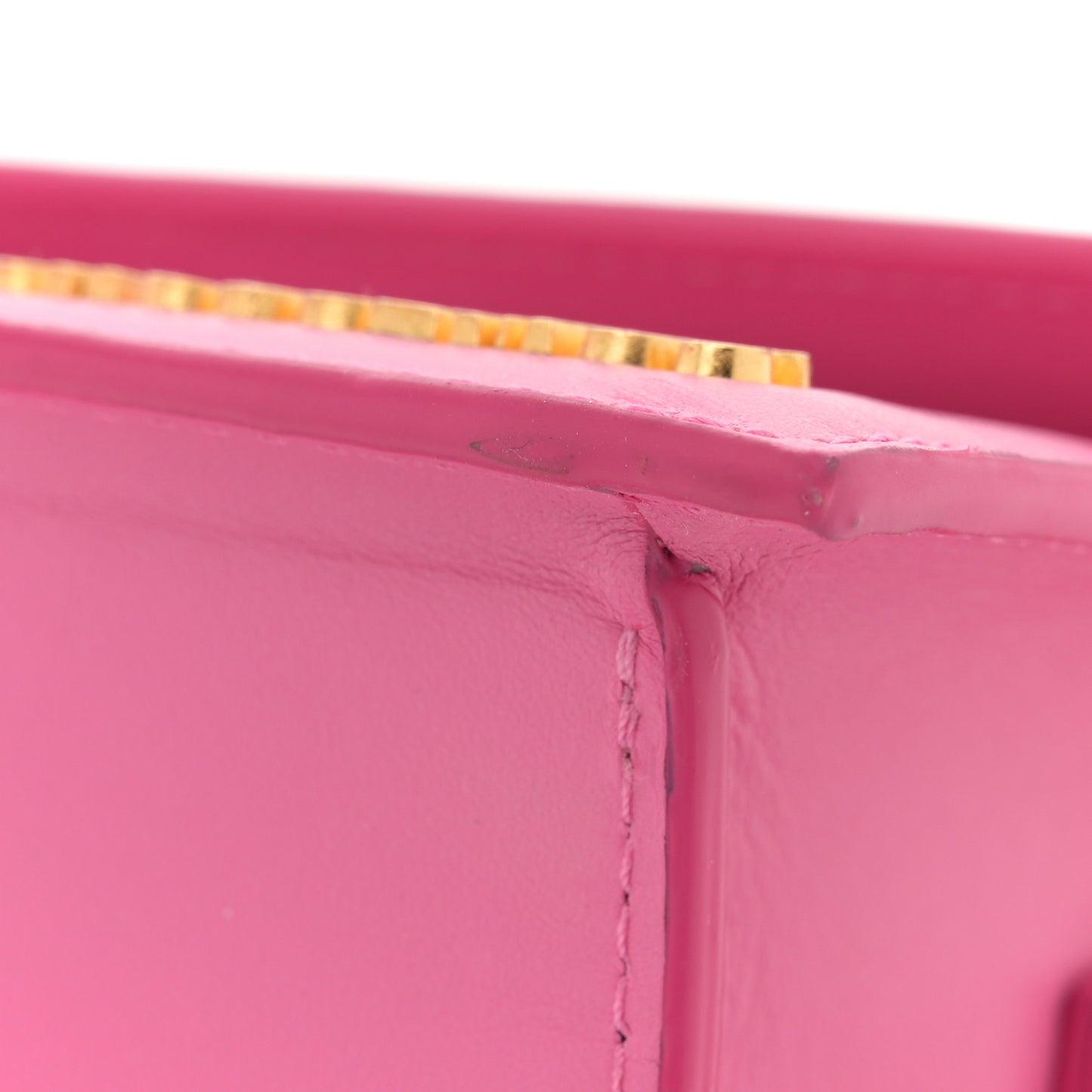Smooth Calfskin Le Chiquito Noeud Pink