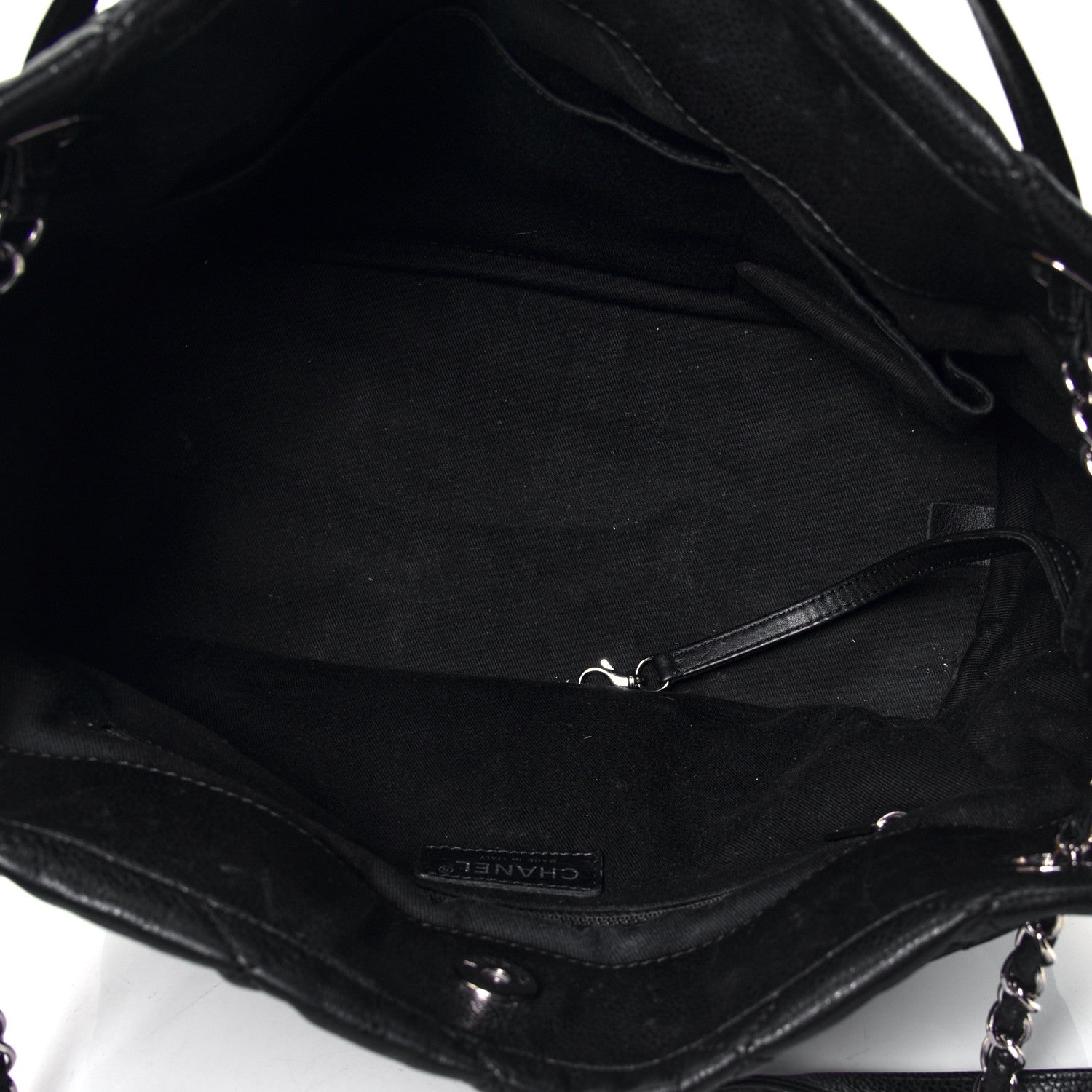 Chanel Caviar Quilted Timeless CC Soft Tote Black 7 of 8