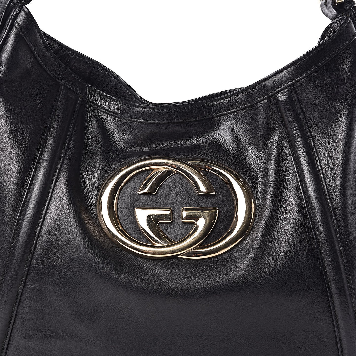 Calfskin Medium Britt Hobo Black