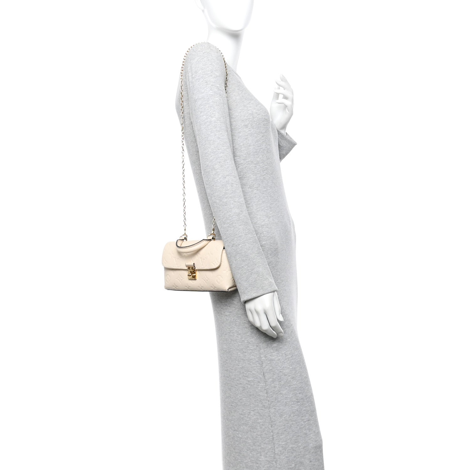 Louis Vuitton Empreinte Monogram Nano Madeleine Creme 2 of 11