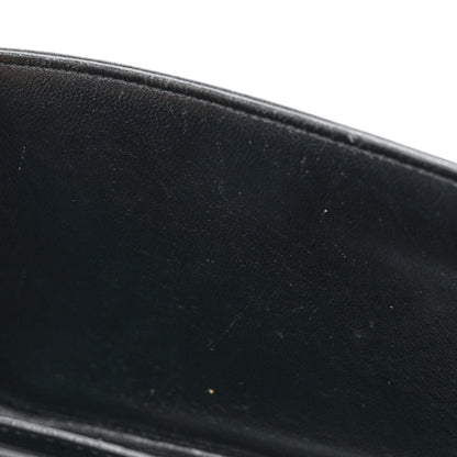 Saint Laurent Box Calfskin Monogram Medium Solferino Satchel Black 11 of 14