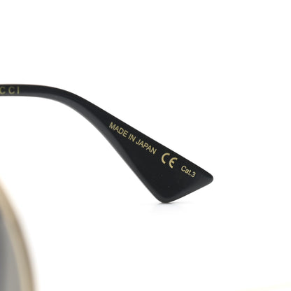 Gucci Round Frame Sylvie Web Sunglasses GG0105S Grey 7 of 8