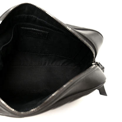 Saint Laurent Calfskin Matelasse Monogram Lou Camera Bag Storm 5 of 10