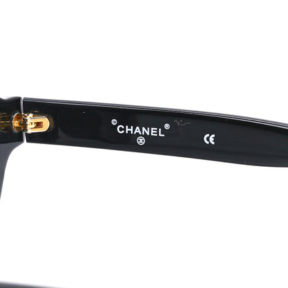 Chanel Round 01945 94305 Sunglasses Black White 6 of 6