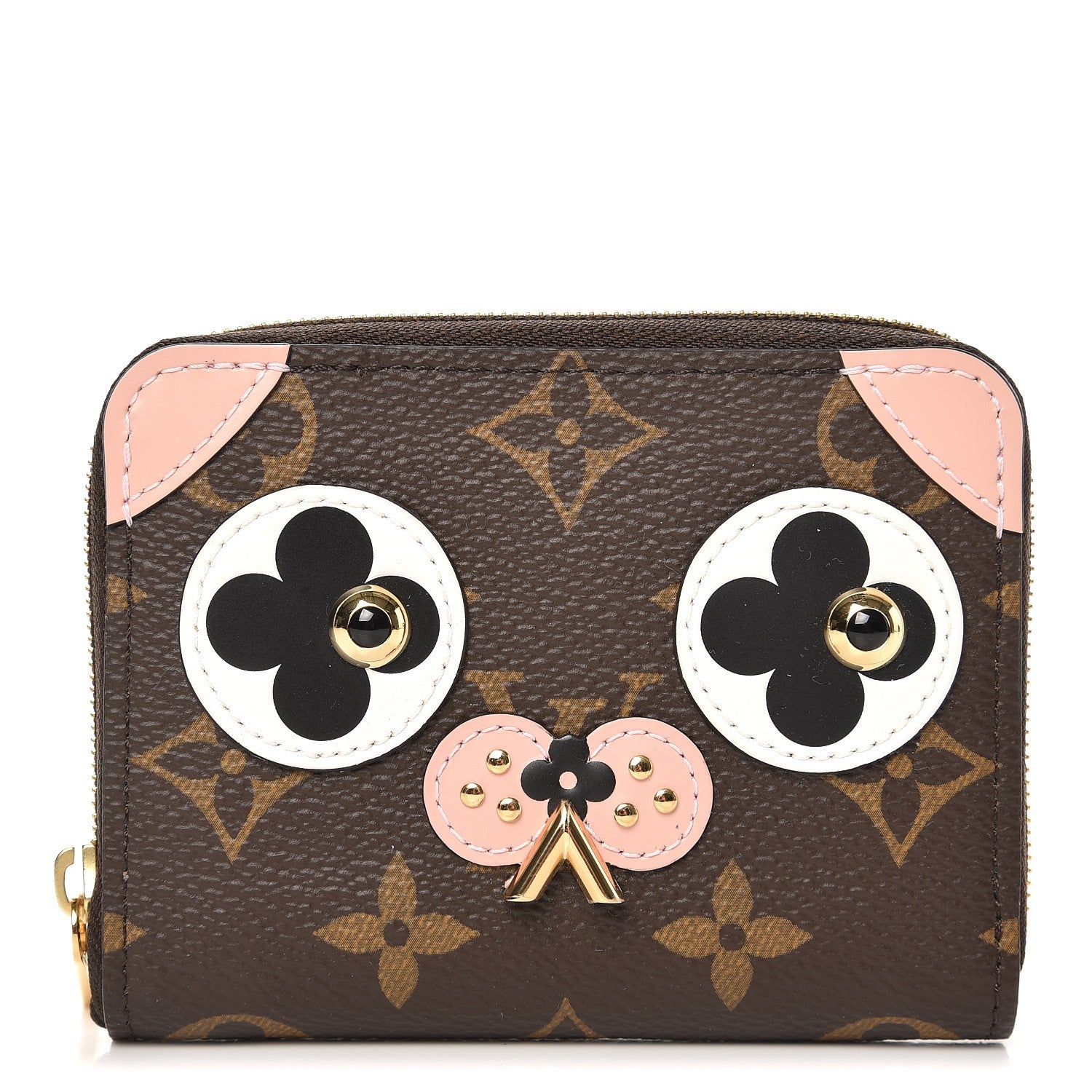 Louis Vuitton Monogram Valentine Dog Zippy Coin Purse 1 of 6