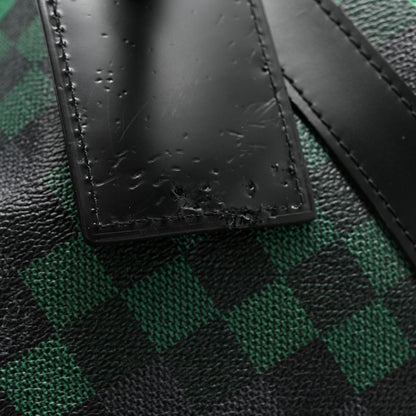 Louis Vuitton Damier Graphite Pixel Keepall Bandouliere 50 Vert 17 of 17