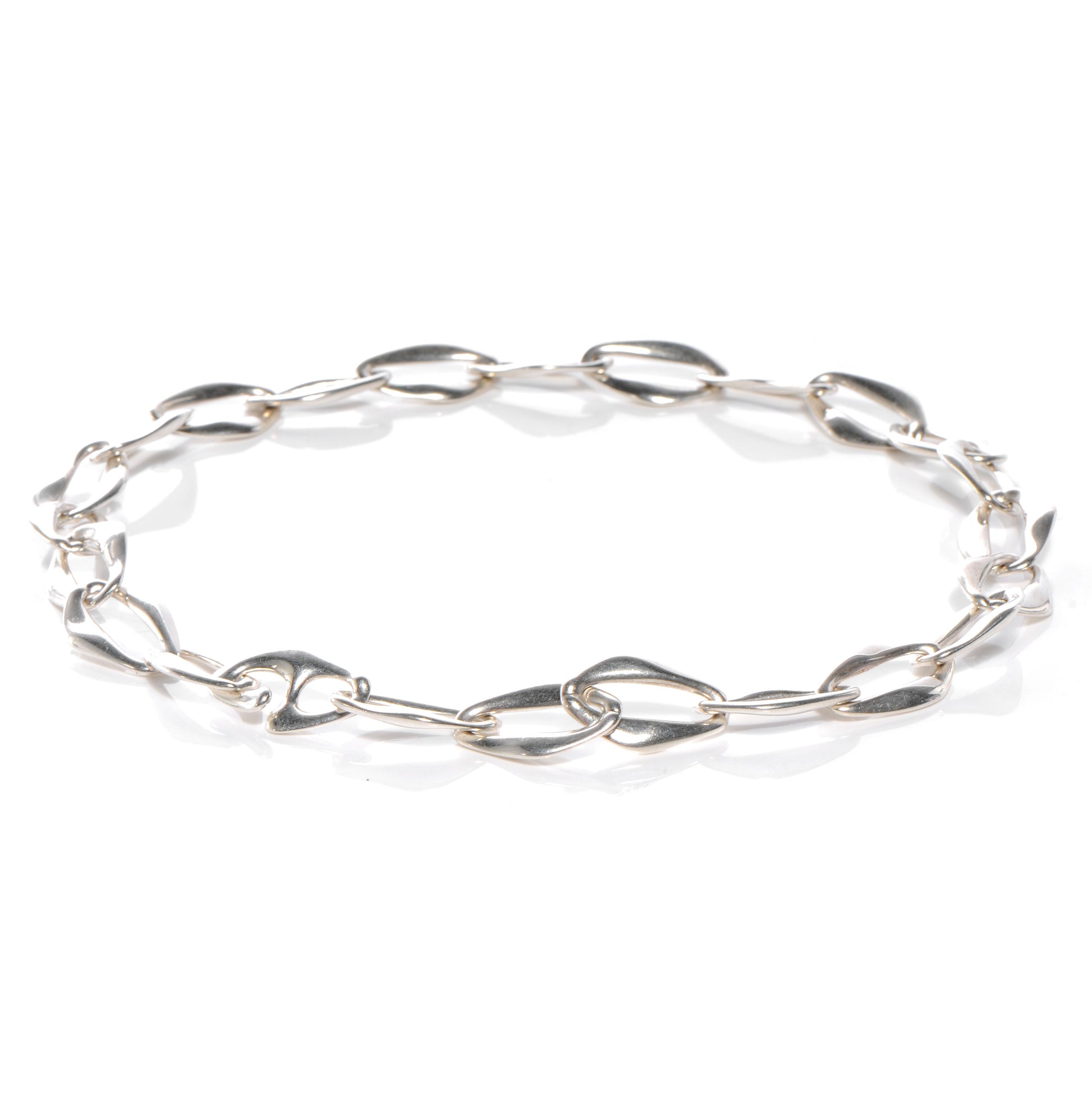 Tiffany Sterling Silver Elsa Peretti Aegean Necklace 3 of 5