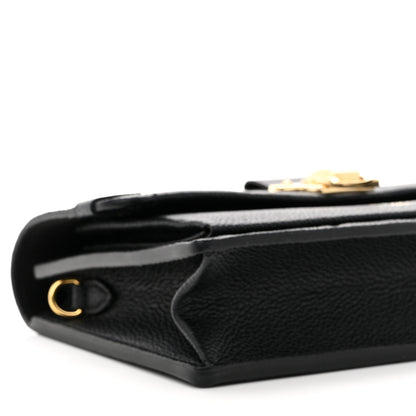 Louis Vuitton LOUIS VUITTON Empreinte Vavin Chain Wallet Black 7 of 9