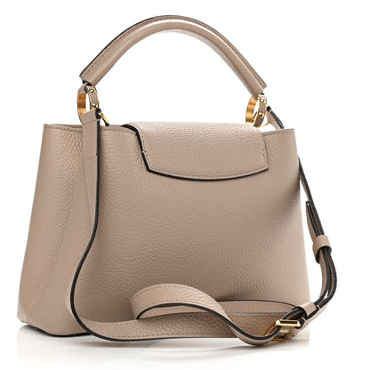 Louis Vuitton Taurillon Capucines BB Galet 3 of 9