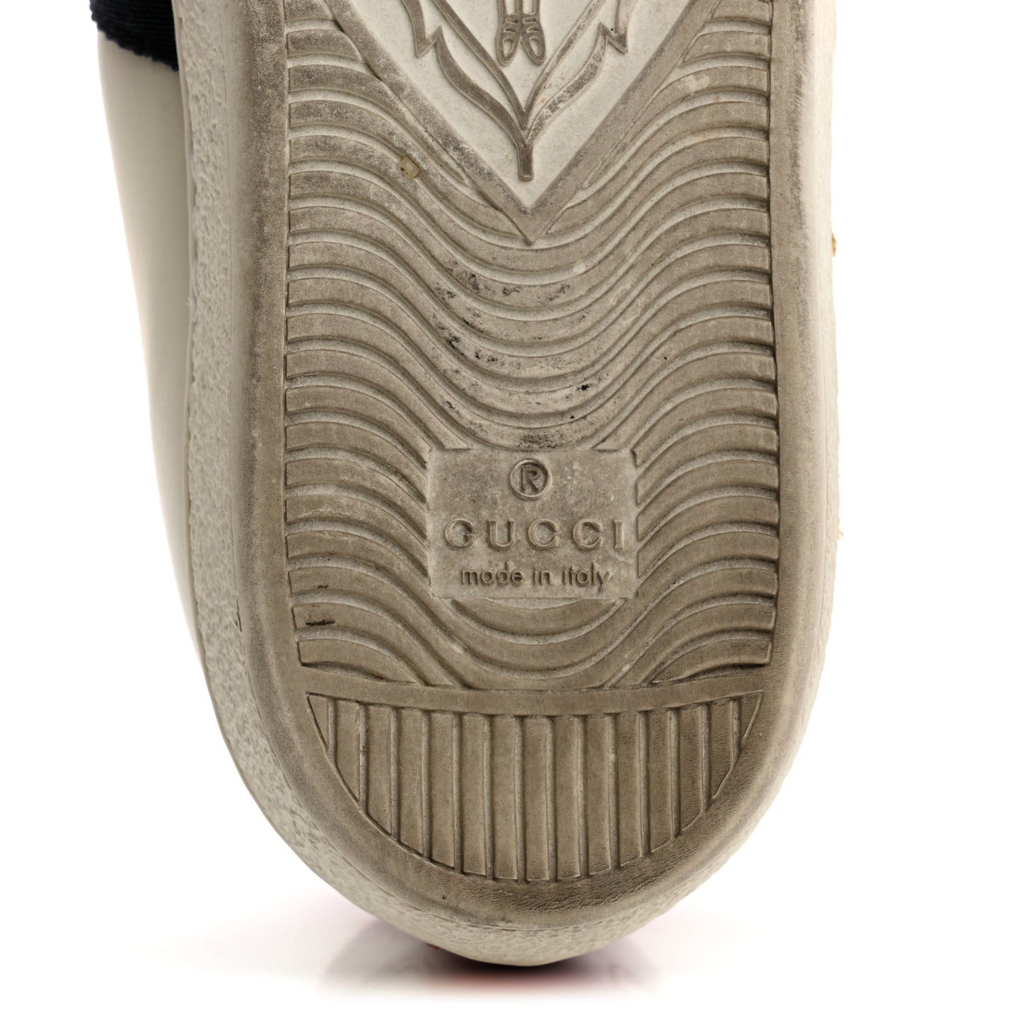 Calfskin Nappa Web LOVED Embroidered Womens Ace Sneakers 38 White Red Flame Notte