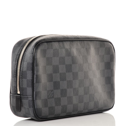Louis Vuitton Damier Graphite Toilet Pouch GM 3 of 8