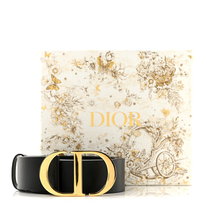 Christian Dior Calfskin CD Belt 85 34 Black 7 of 7