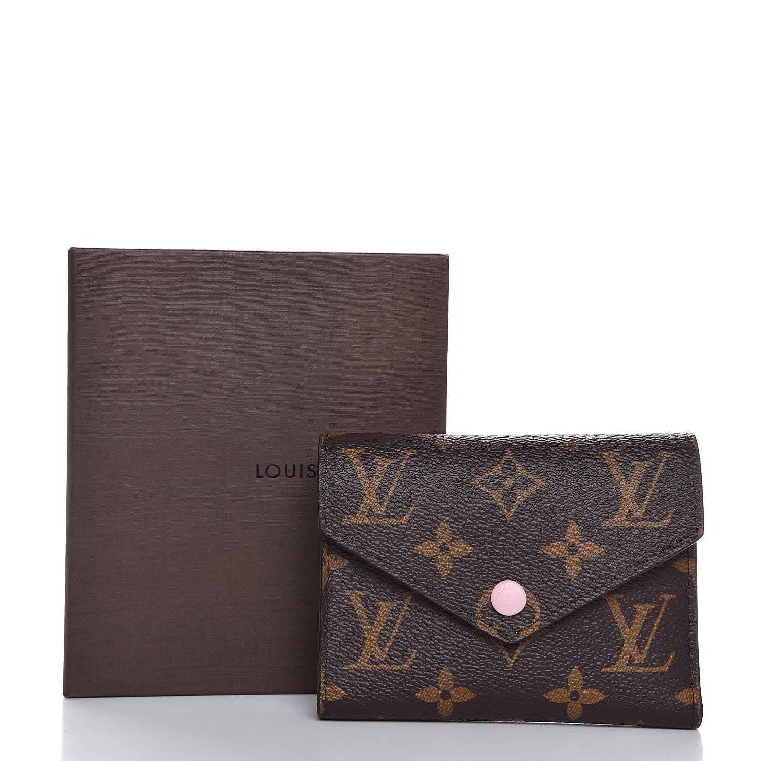 Louis Vuitton Monogram Victorine Wallet Rose Ballerine 8 of 8
