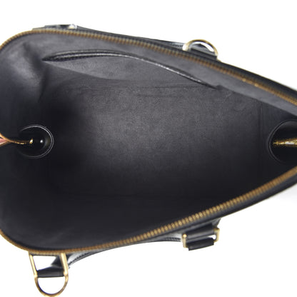 Louis Vuitton Epi Alma PM Black 4 of 9