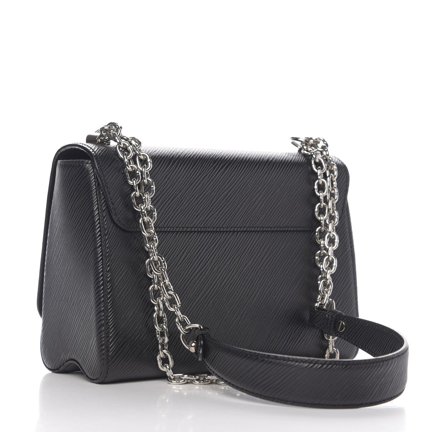 Epi Twist Shoulder Bag MM Black