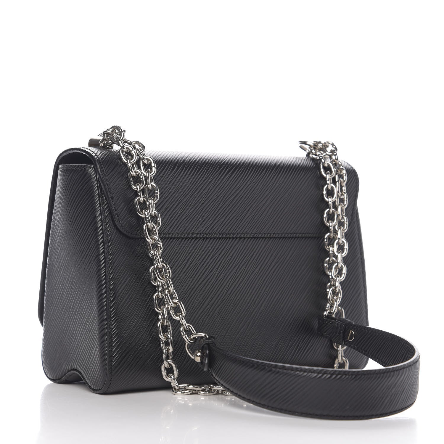 Louis Vuitton Epi Twist Shoulder Bag MM Black 2 of 10