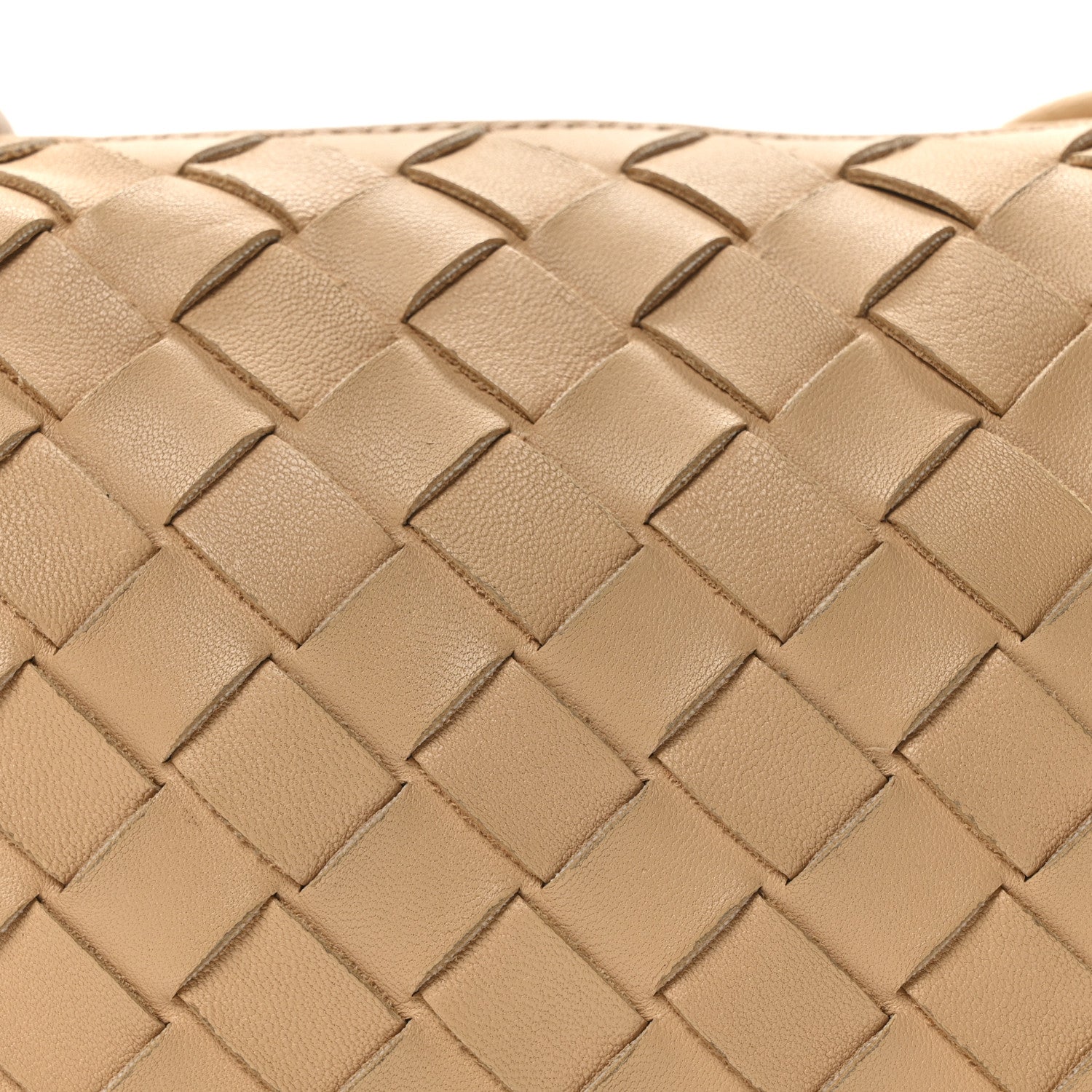Bottega Veneta Nappa Intrecciato Mini Loop Camera Bag Almond 7 of 9