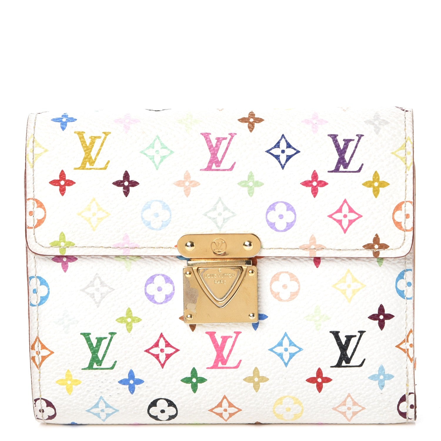 Louis Vuitton Monogram Multicolor Koala Wallet White 1 of 10