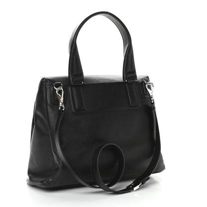 Givenchy Grained Calfskin Medium Pandora Pure Flap Bag Black 3 of 10