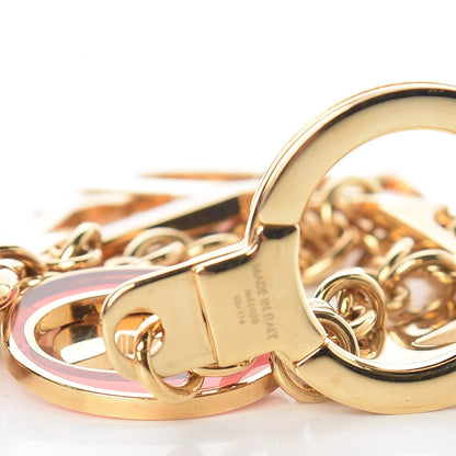 Louis Vuitton LV Tag Bag Charm Gold 4 of 5