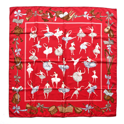 Hermes Silk La Danse Du Cheval Scarf 90 1 of 4