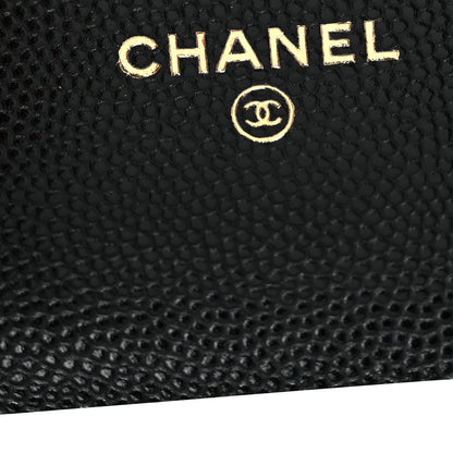 Chanel Caviar Quilted Mini Clutch With Chain Black 6 of 10