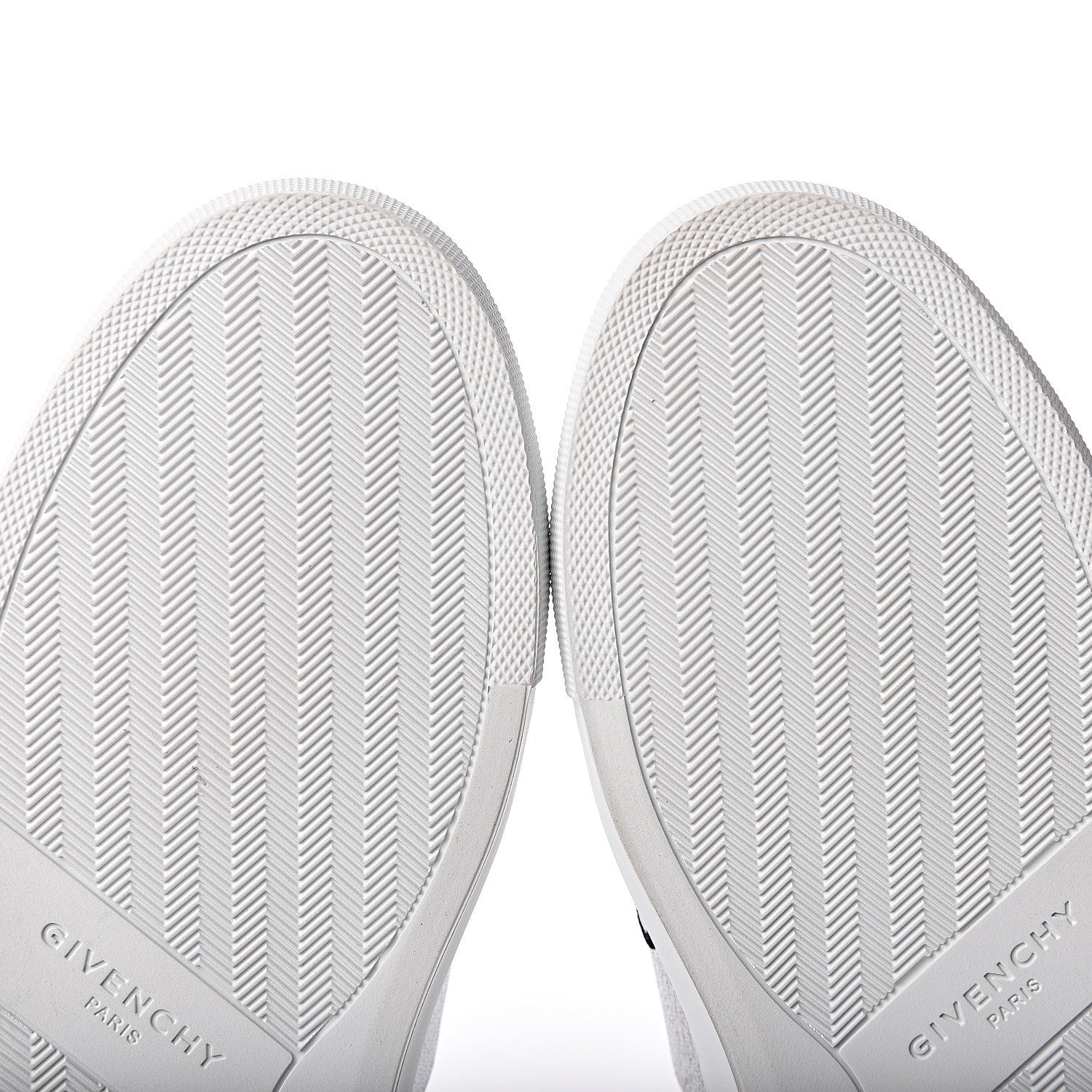Givenchy Calfskin Band Logo Womens Urban Street Sneakers 38 Argent 7 of 9