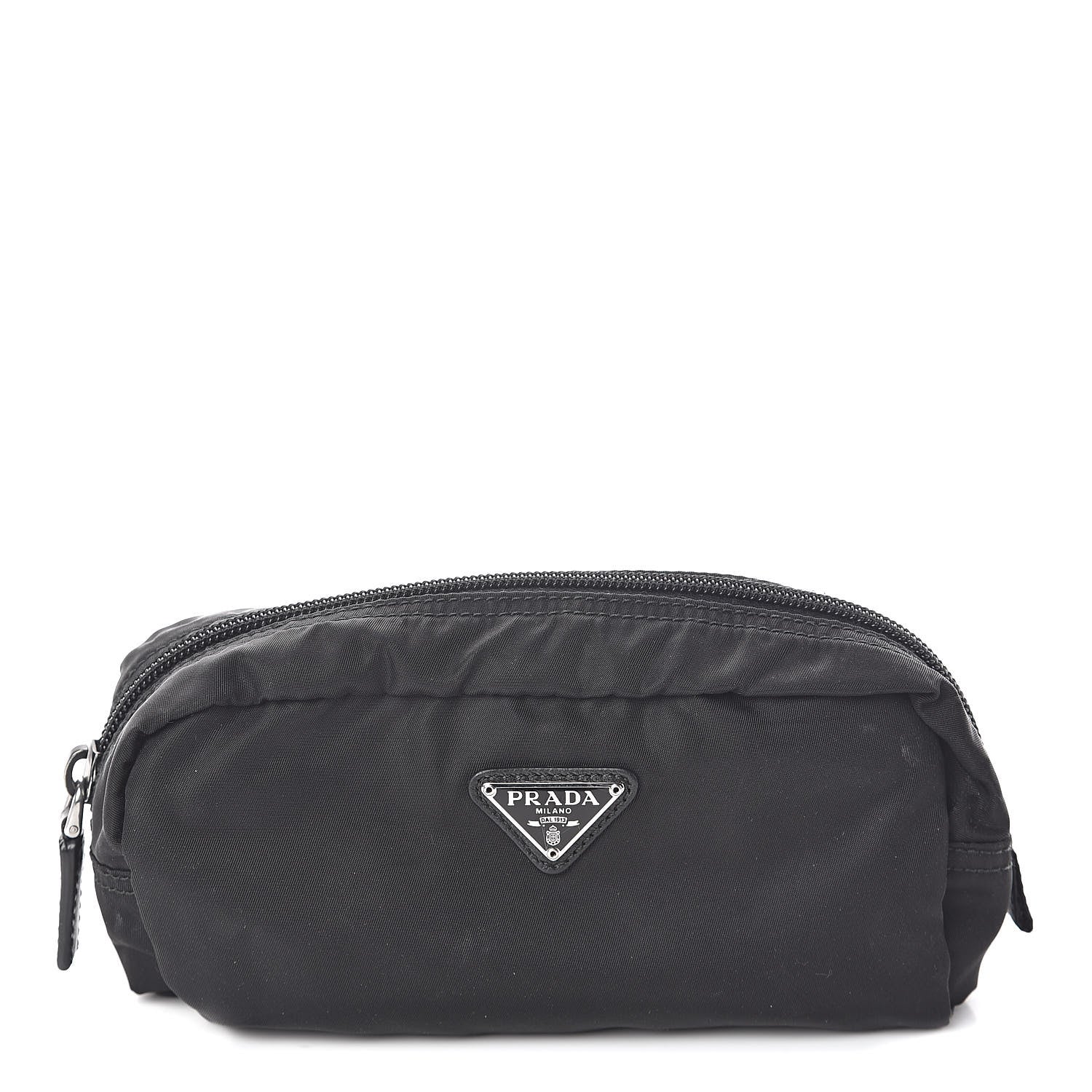 Prada Nylon Tessuto Cosmetic Pouch Black 1 of 8