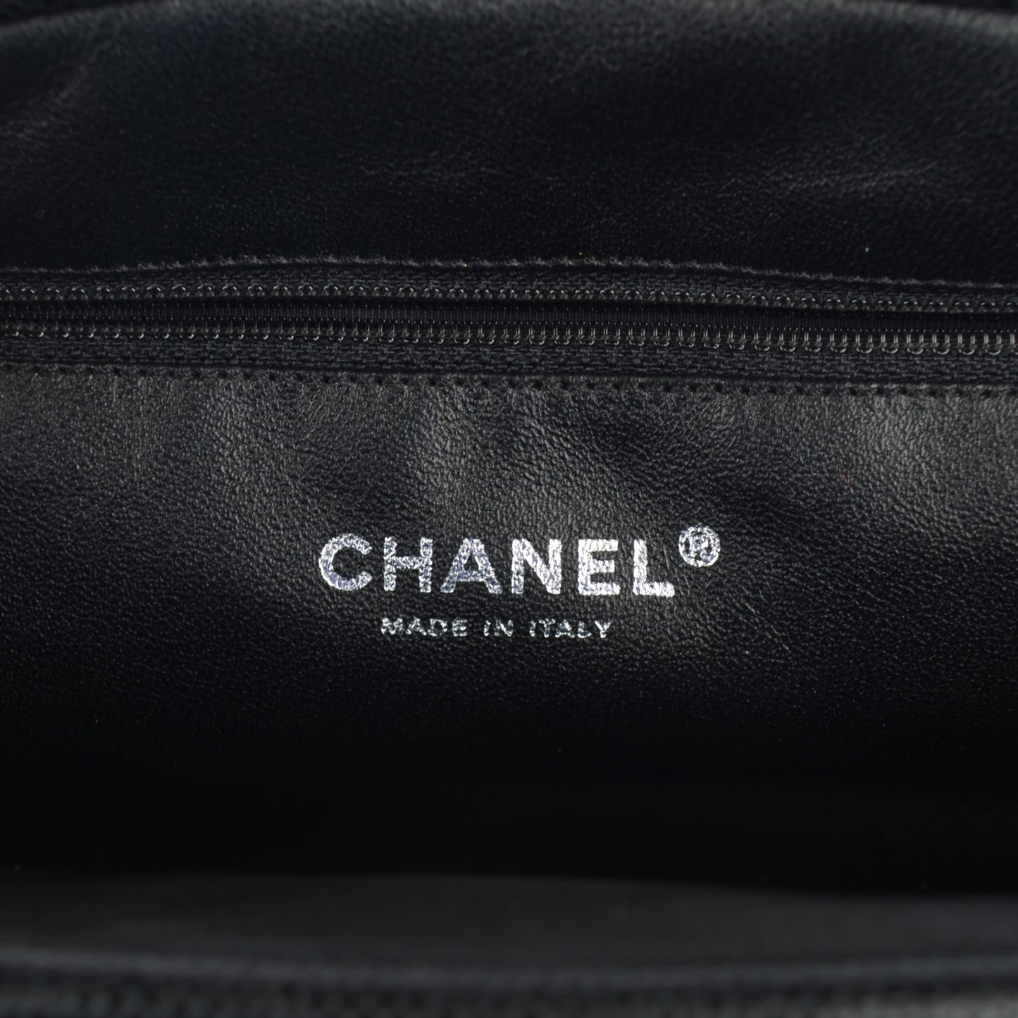 Caviar Quilted Timeless Clutch Black