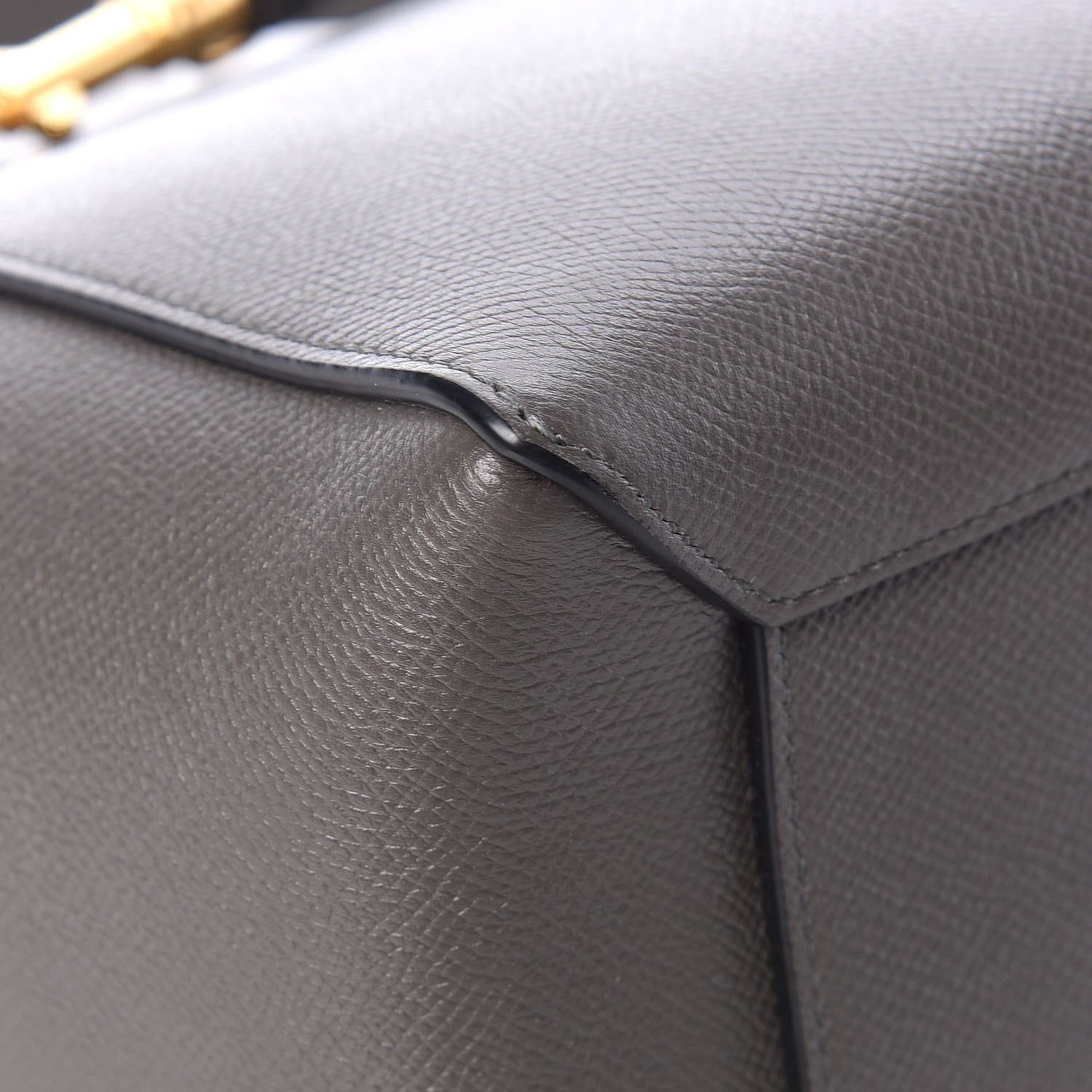 Celine Baby Grained Calfskin Micro Belt Bag Grey 14 of 16