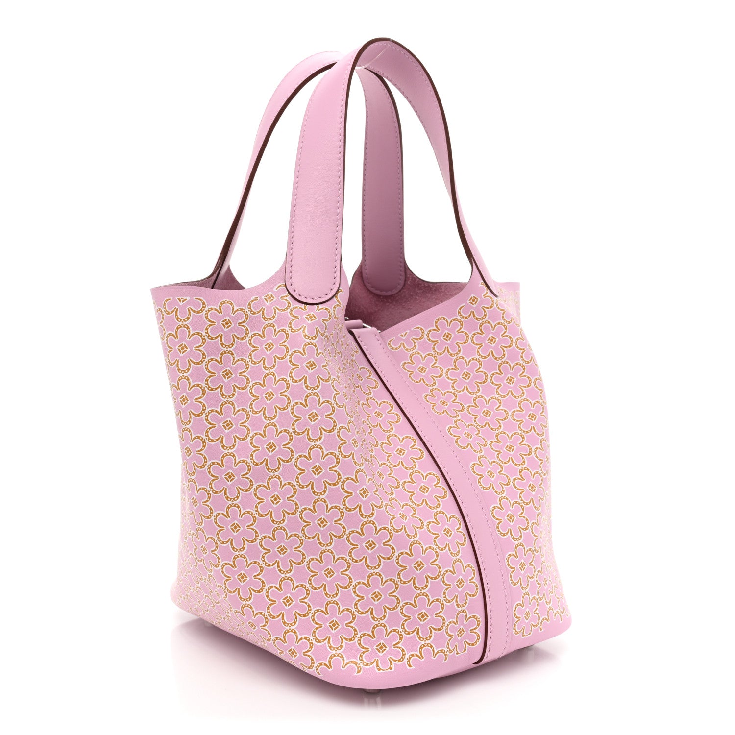 Hermes Swift Lucky Daisy Picotin Lock 18 PM Mauve Sylvestre 3 of 10