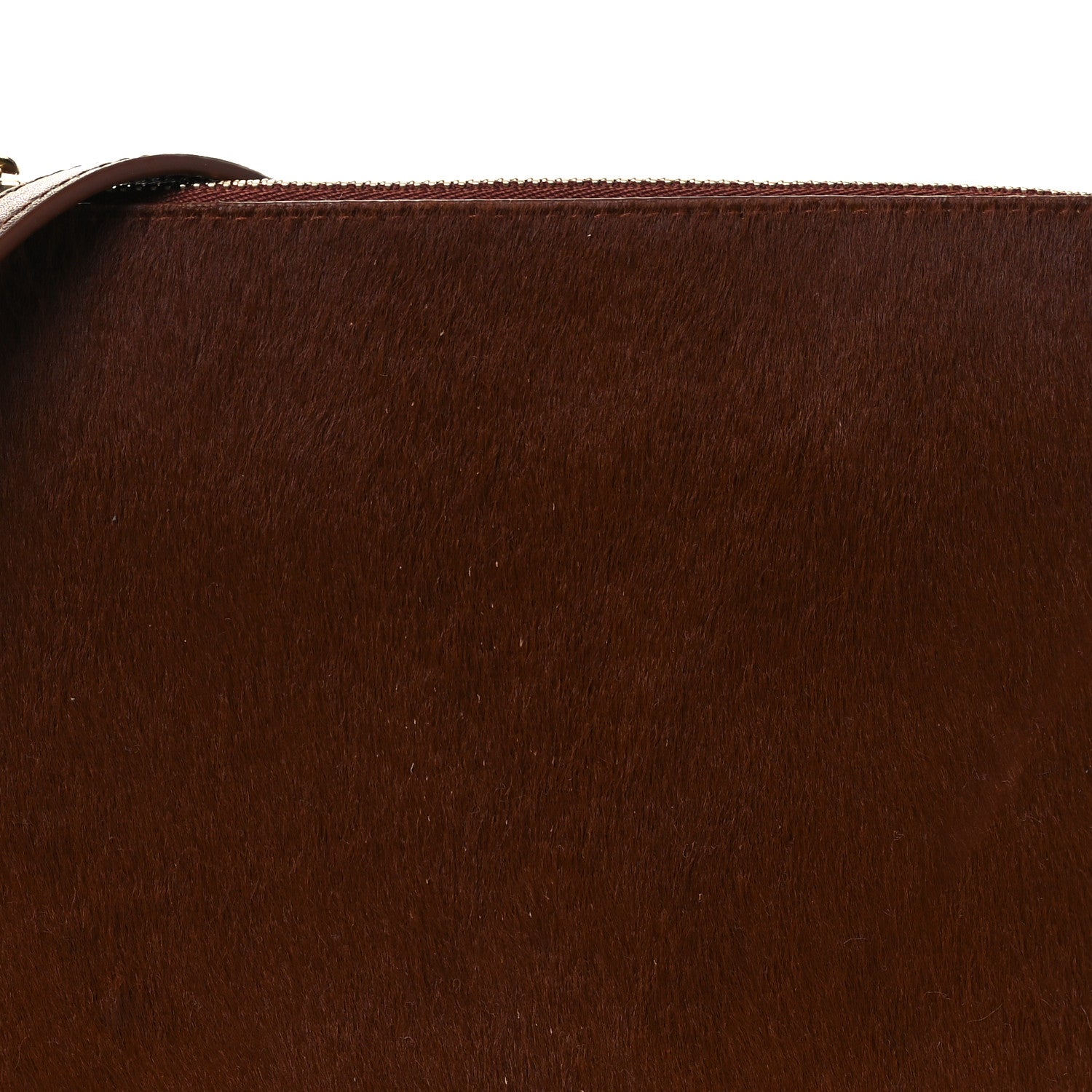 Khaite Ponyhair Lina Crossbody Bag Brown 7 of 9