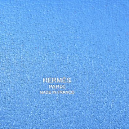 Hermes Taurillon Clemence Swift Jypsiere 28 Bleu Paradis 19 of 36
