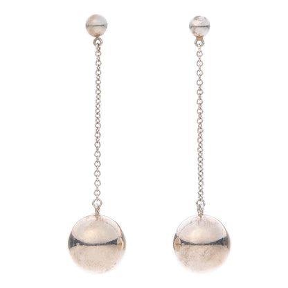 Tiffany Sterling Silver 10mm HardWear Ball Earrings 1 of 6