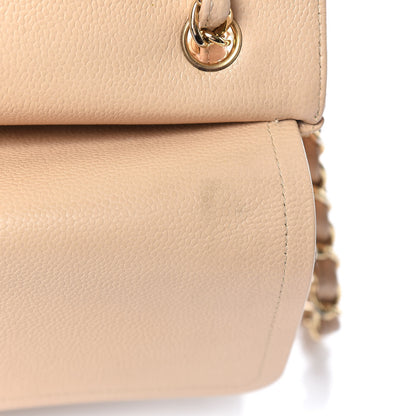 Chanel Caviar Quilted Jumbo Double Flap Beige Clair 8 of 17