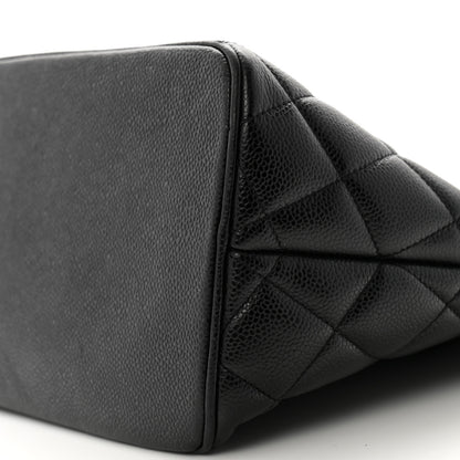 Chanel Caviar Quilted Medallion Tote Black 9 of 12
