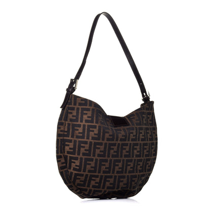 Fendi Zucca Hobo Tobacco 3 of 8