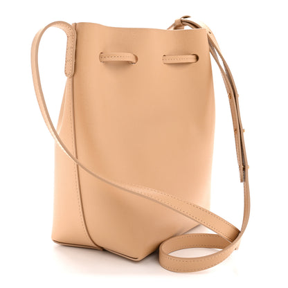 Mansur Gavriel Calfskin Mini Bucket Bag Sand 3 of 10
