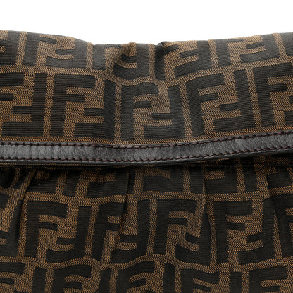 Fendi Zucca Small Chef Shoulder Bag Tobacco 7 of 11