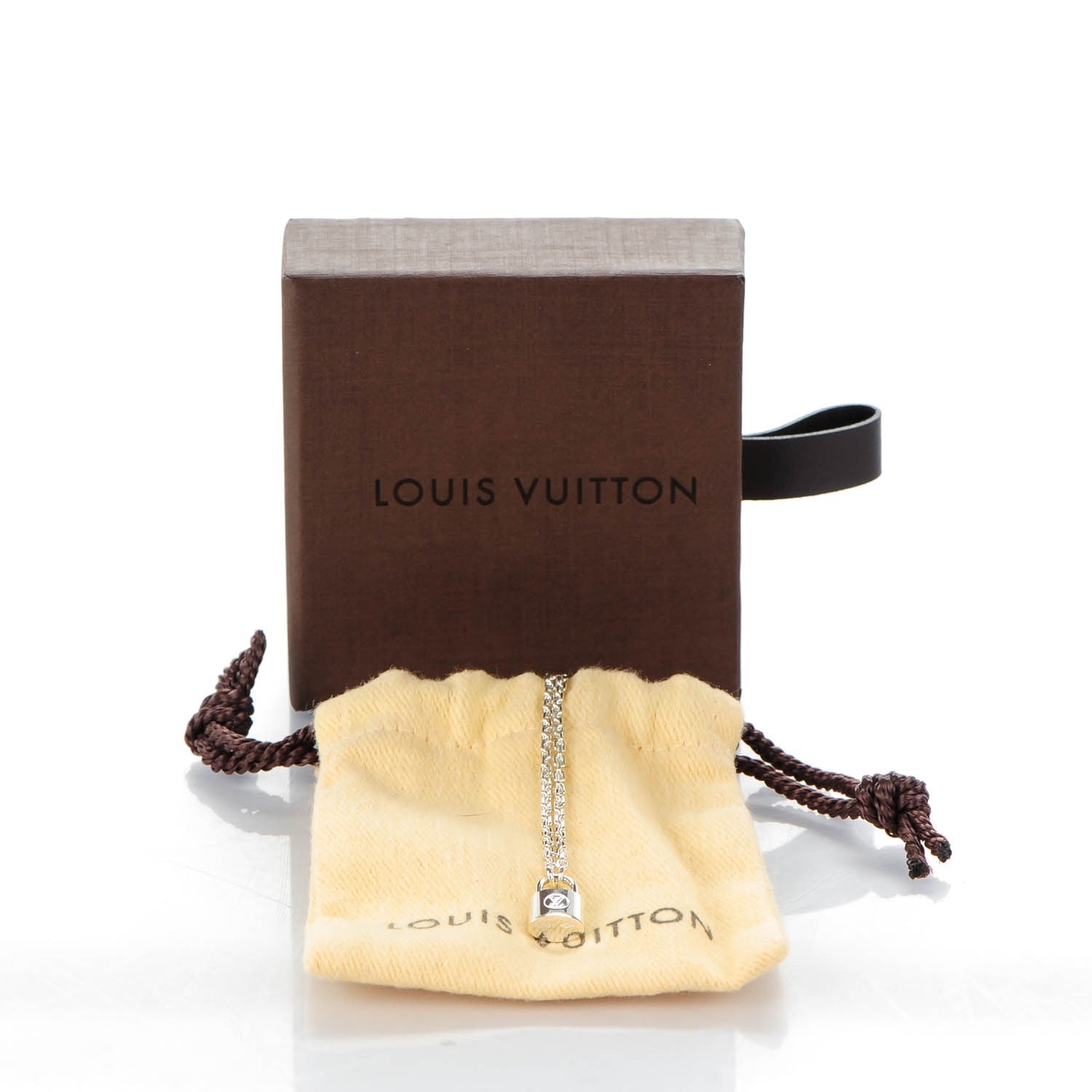 Louis Vuitton Sterling Silver Lockit Bracelet 5 of 5
