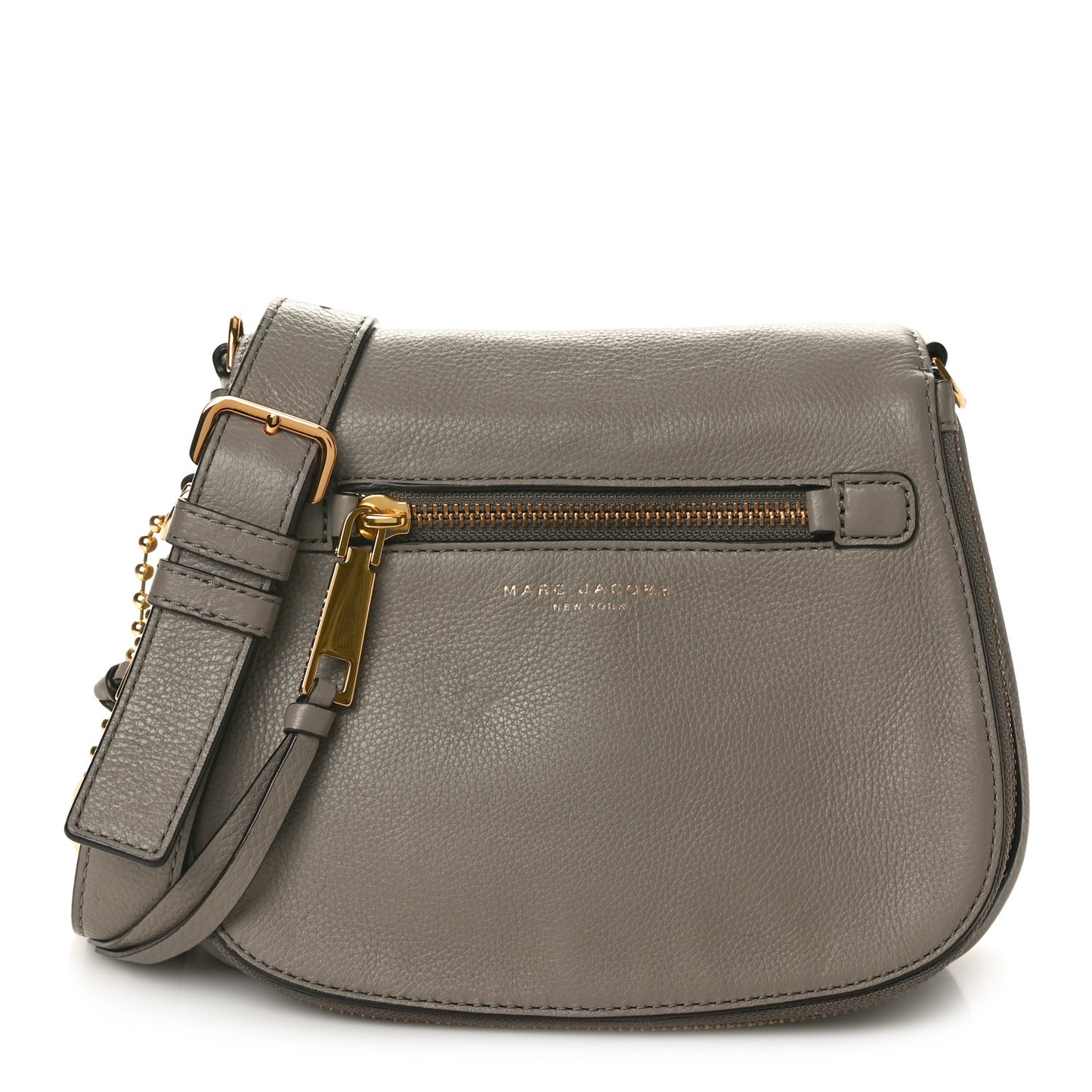 Pebbled Calfskin Recruit Nomad Crossbody Mink