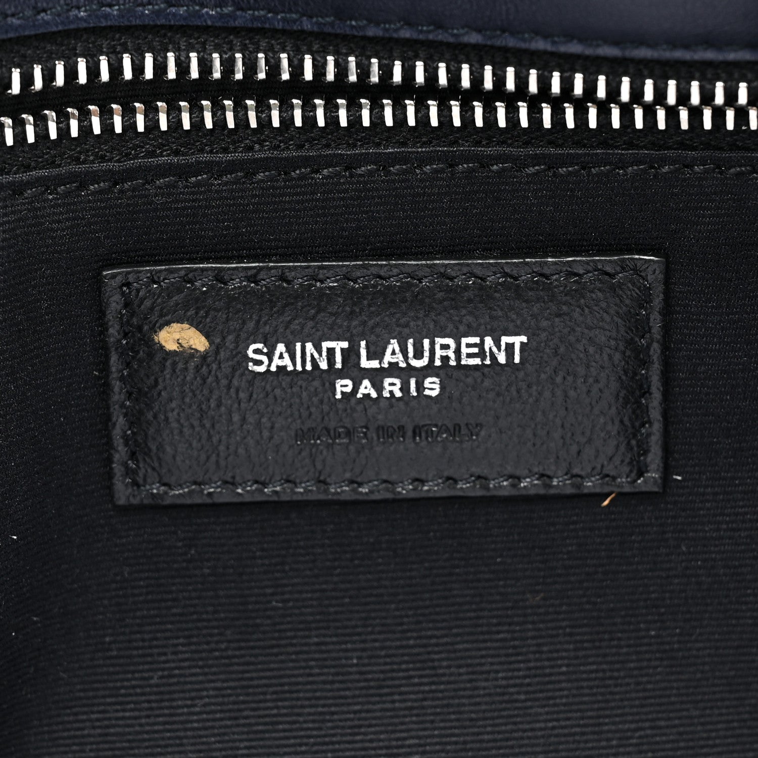 Saint Laurent Lambskin Monogram Tassel Kate 99 Navy 6 of 9