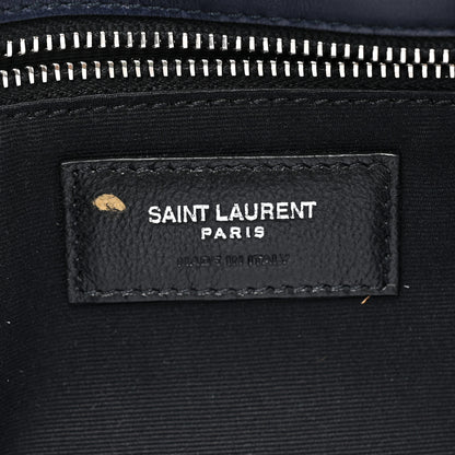 Saint Laurent Lambskin Monogram Tassel Kate 99 Navy 6 of 9
