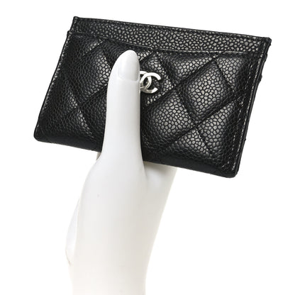 Chanel Caviar Quilted Card Holder Black 2 of 9