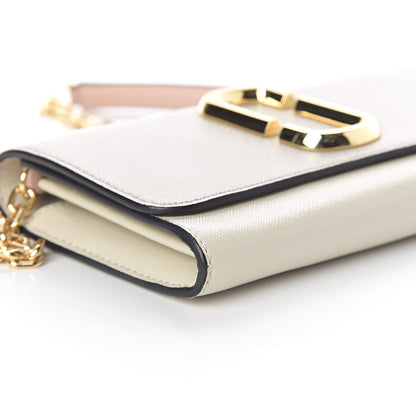 Marc Jacobs Saffino Snapshot Wallet on Chain Light Slate 7 of 9
