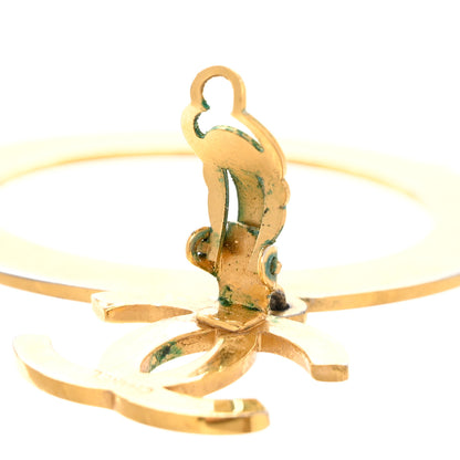 Chanel CC Drop Clip On Earrings Gold 5 of 5