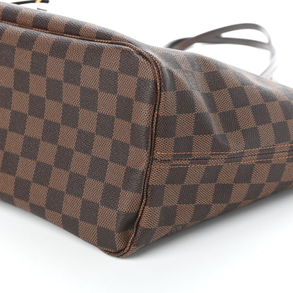 Louis Vuitton Damier Ebene Neo Neverfull MM Rose Ballerine 9 of 9