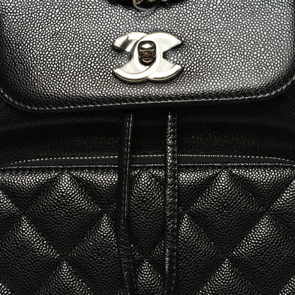 Chanel Caviar Quilted Business Affinity Backpack Black 8 of 10